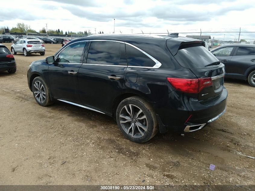 2019 Acura Mdx Advance VIN: 5J8YD4H8XKL804754 Lot: 30038190