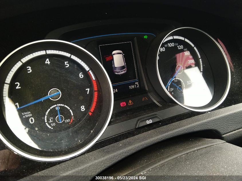 2017 Volkswagen Golf R VIN: WVWVF7AU6HW132879 Lot: 30038196