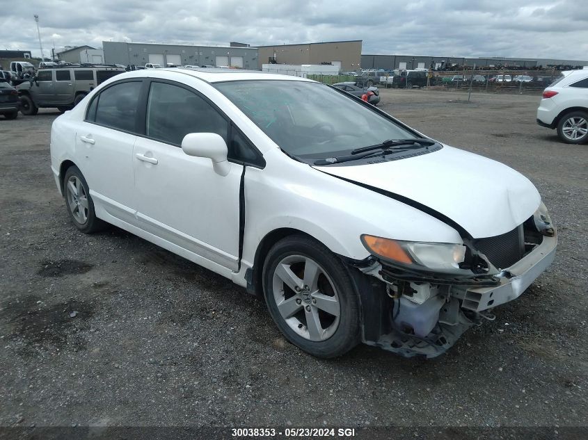 2008 Honda Civic Exl VIN: 2HGFA16948H025396 Lot: 30038353