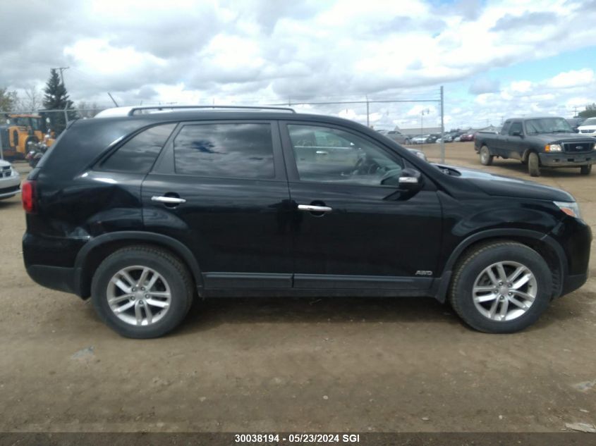 2014 Kia Sorento Lx VIN: 5XYKTDA73EG499168 Lot: 30038194