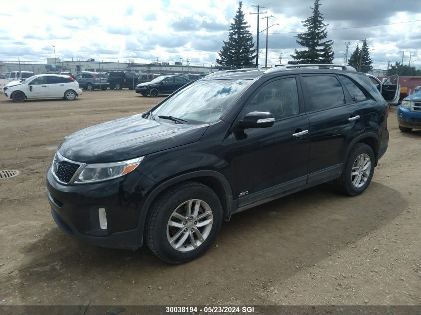 2014 Kia Sorento Lx VIN: 5XYKTDA73EG499168 Lot: 30038194