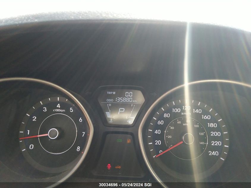 2013 Hyundai Elantra Gls/Limited VIN: 5NPDH4AE6DH320167 Lot: 30034696