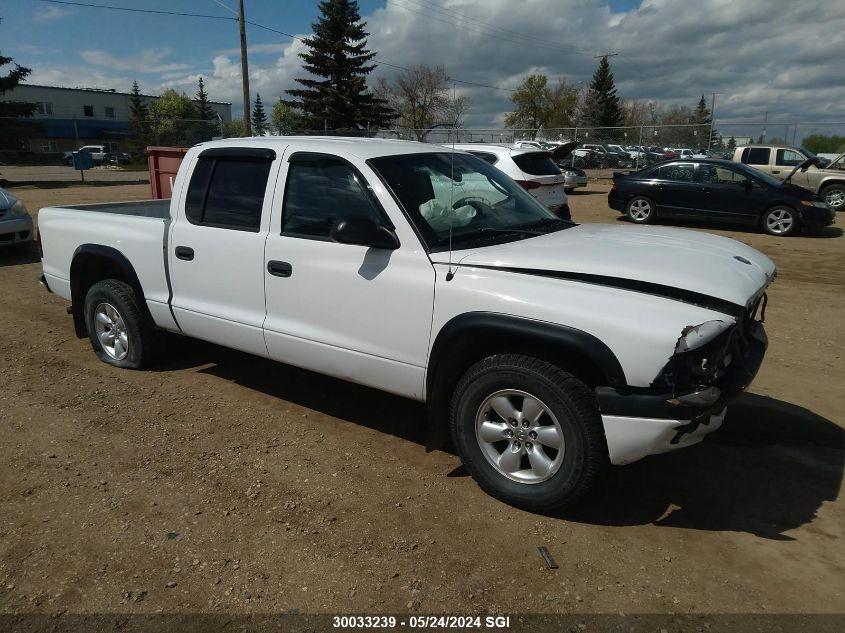 2004 Dodge Dakota Quad Sport VIN: 1D7HL38K84S719448 Lot: 30033239