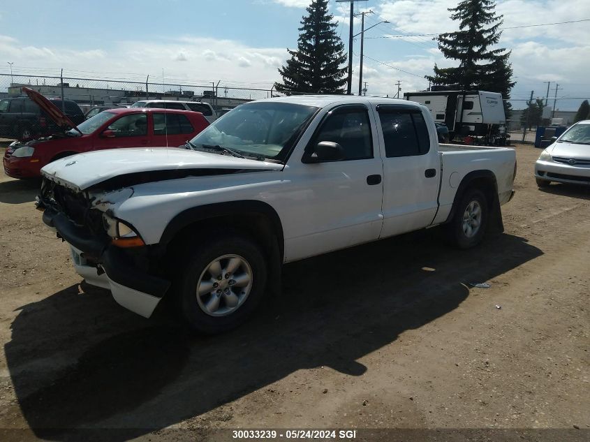 2004 Dodge Dakota Quad Sport VIN: 1D7HL38K84S719448 Lot: 30033239