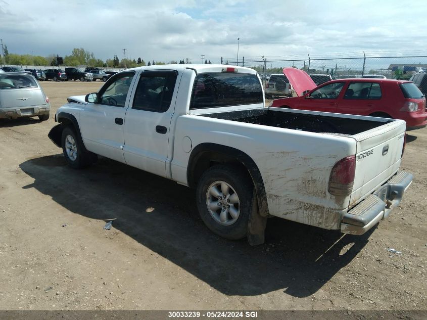 2004 Dodge Dakota Quad Sport VIN: 1D7HL38K84S719448 Lot: 30033239