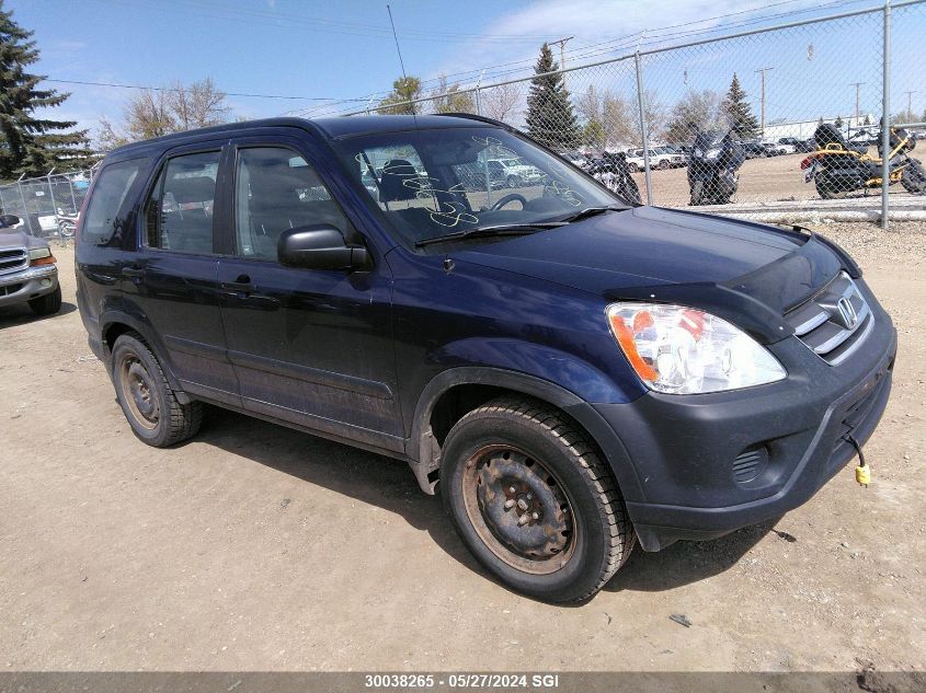 2005 Honda Cr-V Lx VIN: JHLRD78505C806658 Lot: 30038265