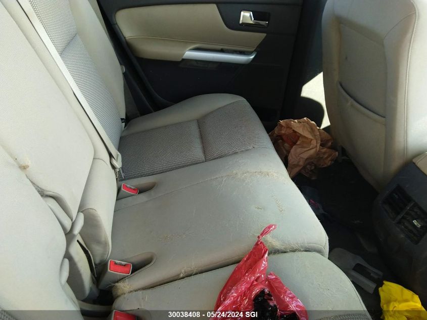 2013 Ford Edge Sel VIN: 2FMDK4JC2DBE27420 Lot: 30038408