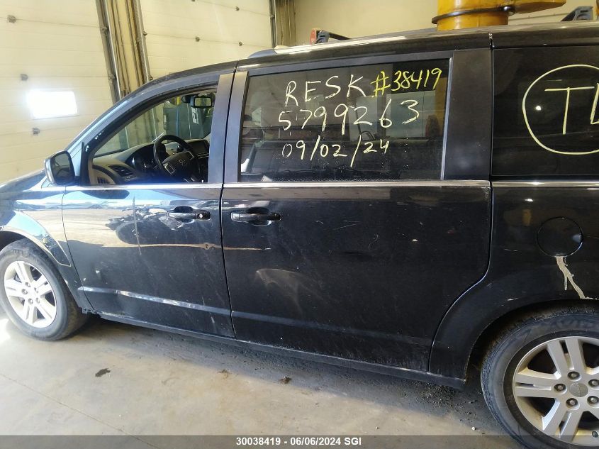 2019 Dodge Grand Caravan Crew VIN: 2C4RDGDG3KR633869 Lot: 30038419