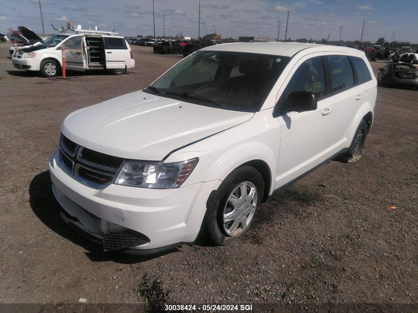 2014 Dodge Journey Se VIN: 3C4PDCAB2ET279921 Lot: 30038424