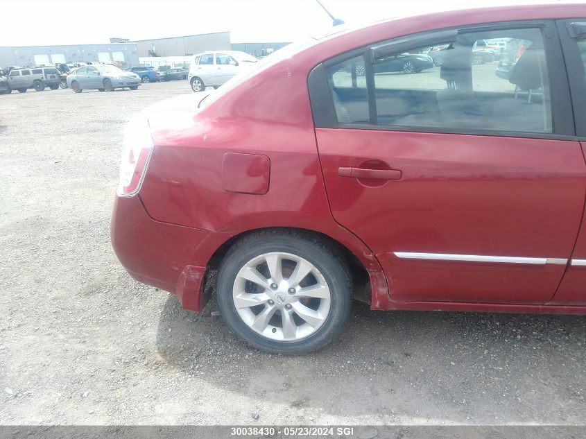 2010 Nissan Sentra 2.0/2.0S/Sr/2.0Sl VIN: 3N1AB6AP5AL691224 Lot: 30038430