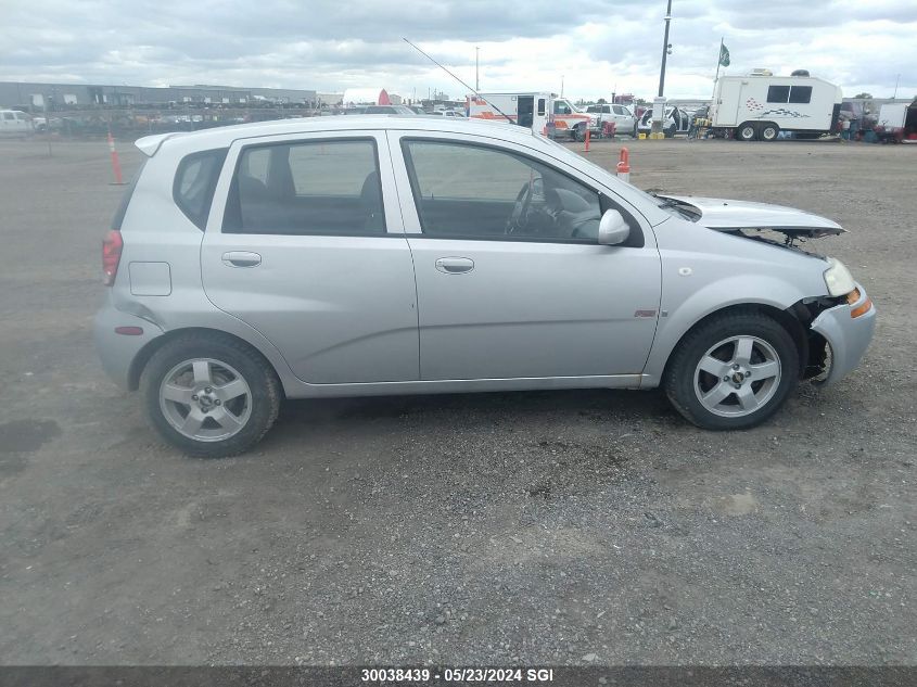 2007 Chevrolet Aveo Lt VIN: KL1TG65687B686738 Lot: 30038439