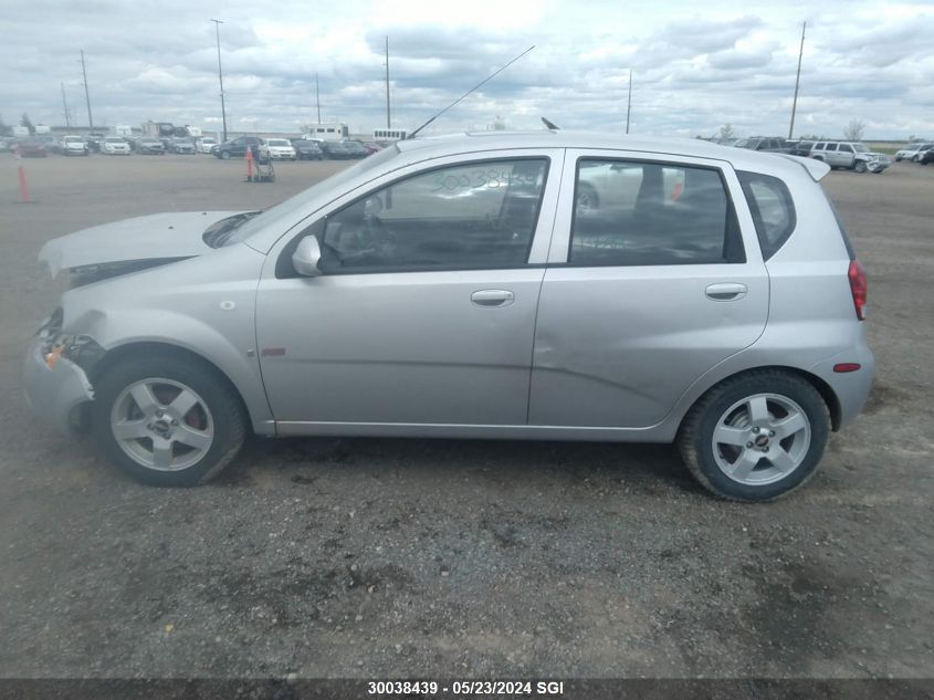 2007 Chevrolet Aveo Lt VIN: KL1TG65687B686738 Lot: 30038439