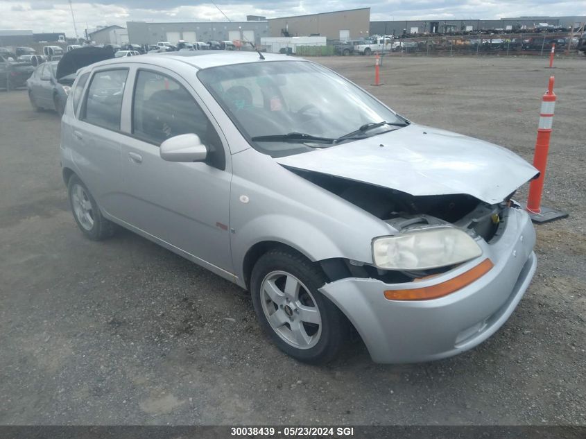 2007 Chevrolet Aveo Lt VIN: KL1TG65687B686738 Lot: 30038439