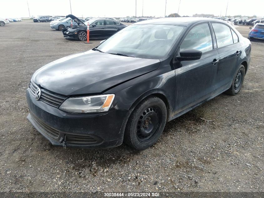 2012 Volkswagen Jetta S VIN: 3VW1K7AJ5CM355338 Lot: 30038444