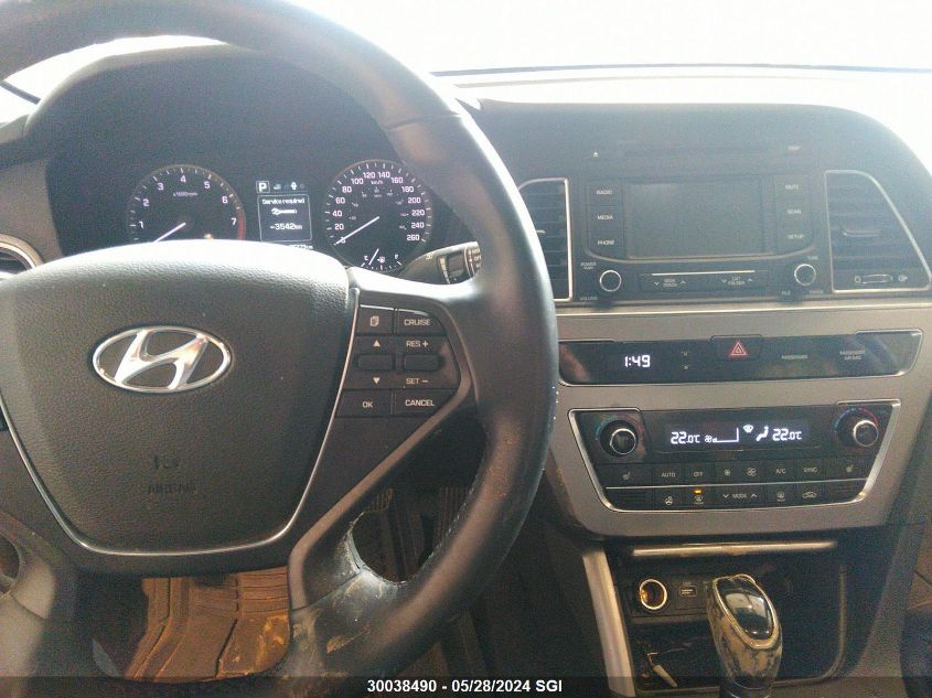 2017 Hyundai Sonata Se VIN: 5NPE24AF2HH482365 Lot: 30038490