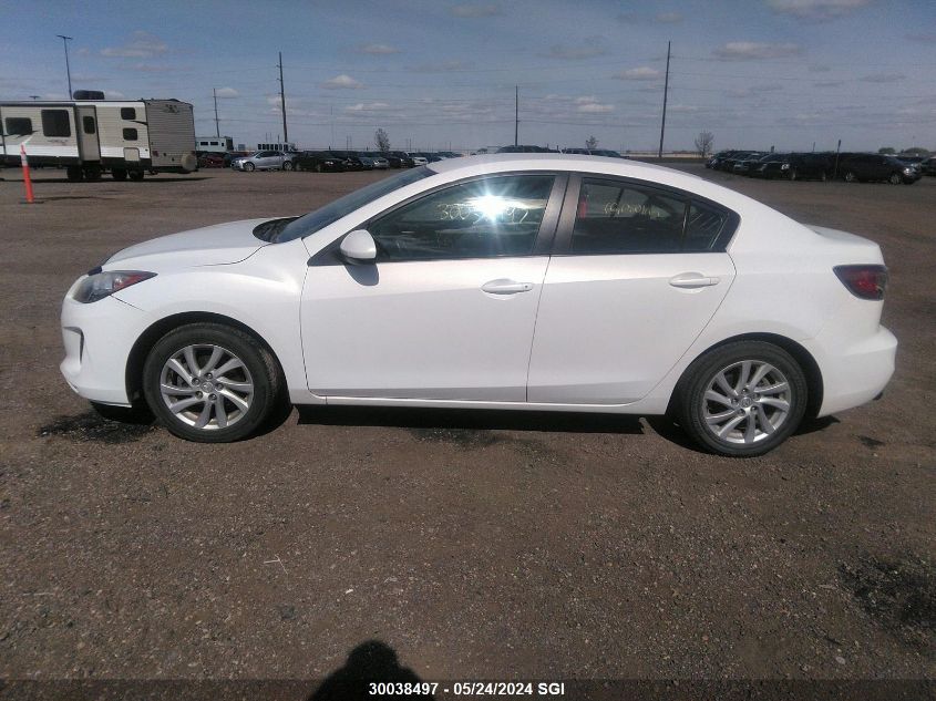 2012 Mazda 3 I VIN: JM1BL1UFXC1539325 Lot: 30038497