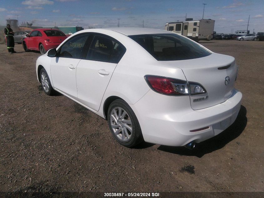 2012 Mazda 3 I VIN: JM1BL1UFXC1539325 Lot: 30038497