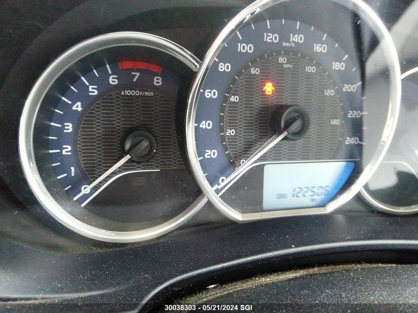 2015 Toyota Corolla L/Le/Le Pls/Prm/S/S Pls VIN: 2T1BURHEXFC247204 Lot: 30038303