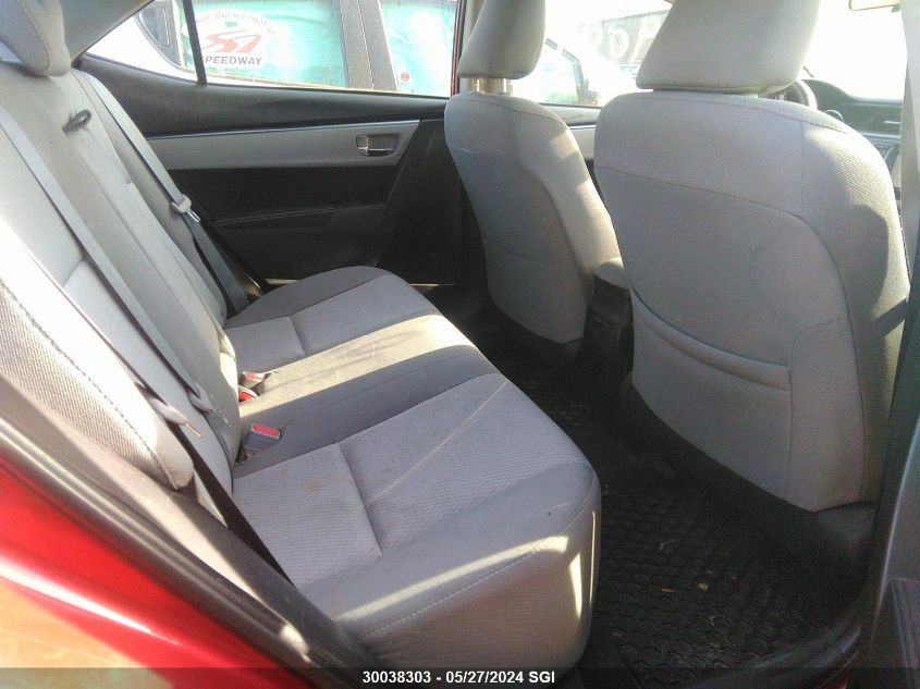 2015 Toyota Corolla L/Le/Le Pls/Prm/S/S Pls VIN: 2T1BURHEXFC247204 Lot: 30038303