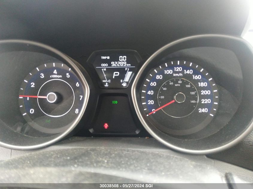 2013 Hyundai Elantra Gls/Limited VIN: 5NPDH4AE8DH325399 Lot: 30038508