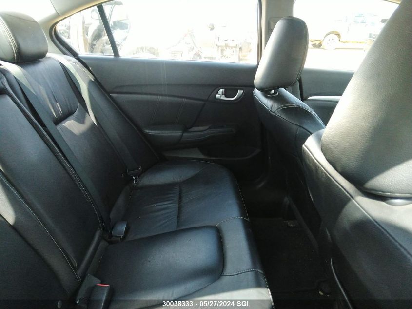 2013 Honda Civic Touring VIN: 2HGFB2F74DH002812 Lot: 30038333