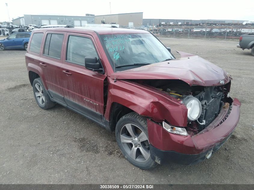 2016 Jeep Patriot VIN: 1C4NJRAB2GD709894 Lot: 30038509