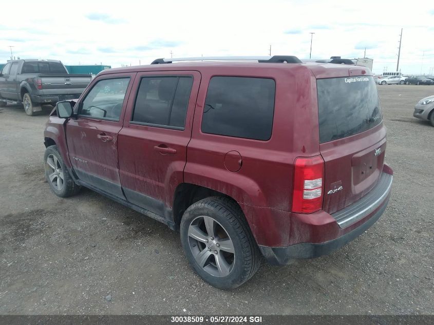 2016 Jeep Patriot VIN: 1C4NJRAB2GD709894 Lot: 30038509