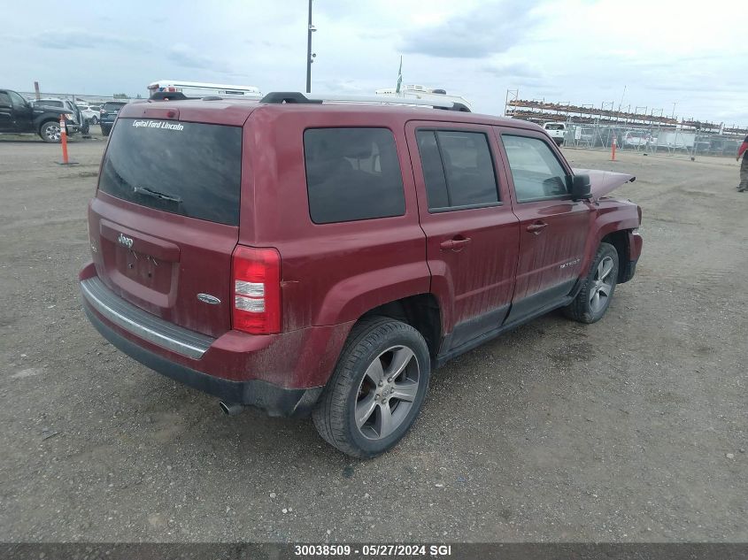 2016 Jeep Patriot VIN: 1C4NJRAB2GD709894 Lot: 30038509