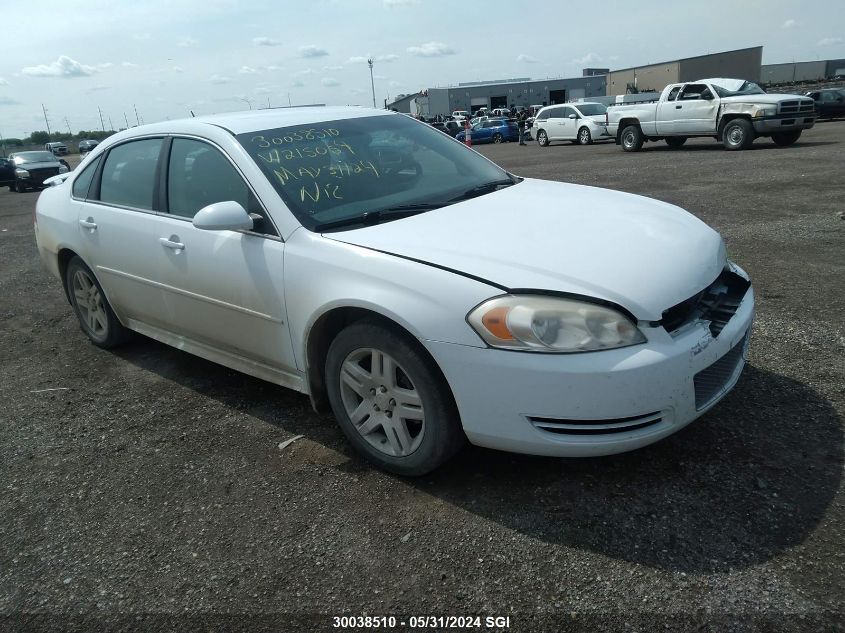 2012 Chevrolet Impala Lt VIN: 2G1WB5E33C1215054 Lot: 30038510