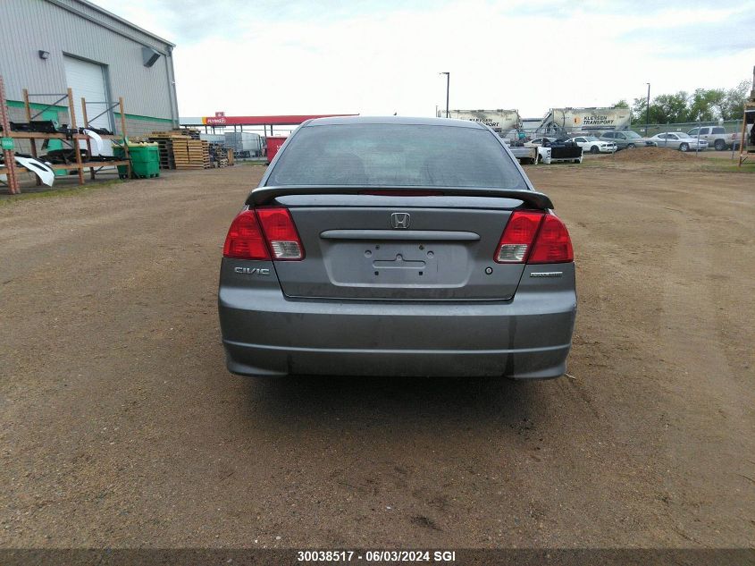 2005 Honda Civic Dx Vp VIN: 2HGES15315H048717 Lot: 30038517