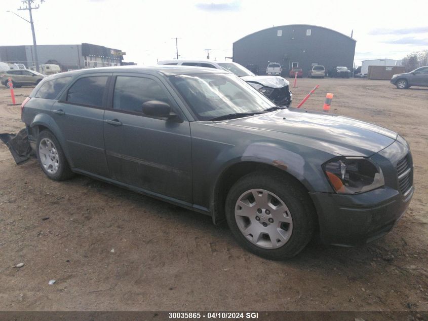 2005 Dodge Magnum Se VIN: 2D8FV48T95H606418 Lot: 30035865