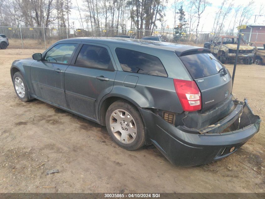 2005 Dodge Magnum Se VIN: 2D8FV48T95H606418 Lot: 30035865