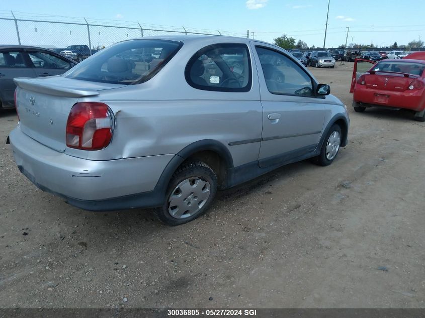 2001 Toyota Echo VIN: JTDAT123510114621 Lot: 30036805