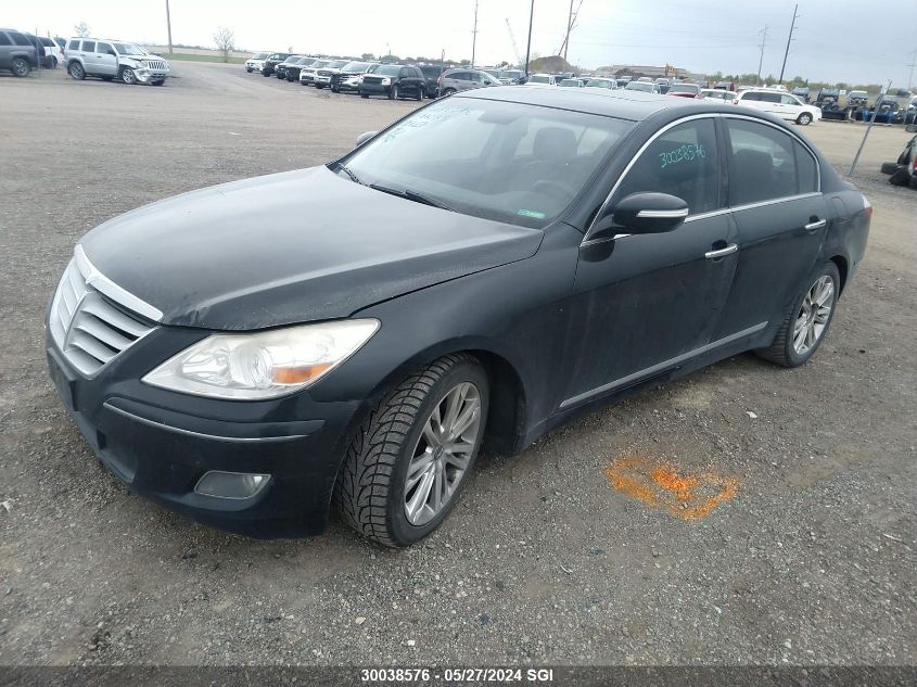 2010 Hyundai Genesis 4.6L VIN: KMHGC4DF0AU111083 Lot: 30038576