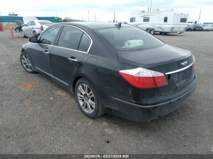 2010 Hyundai Genesis 4.6L VIN: KMHGC4DF0AU111083 Lot: 30038576