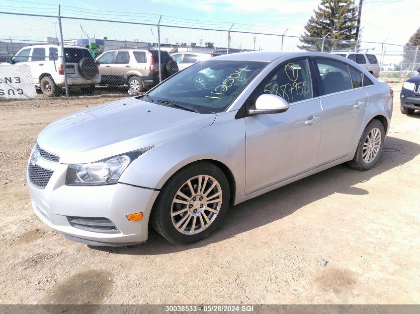 2014 Chevrolet Cruze Eco VIN: 1G1PH5SB2E7112504 Lot: 30038533