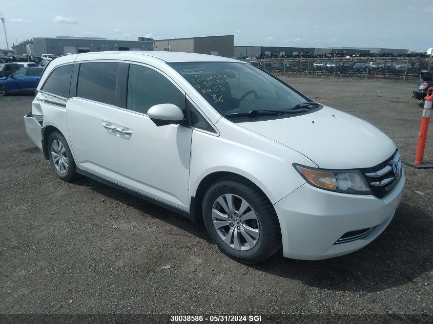 2015 Honda Odyssey Ex VIN: 5FNRL5H4XFB501507 Lot: 30038586