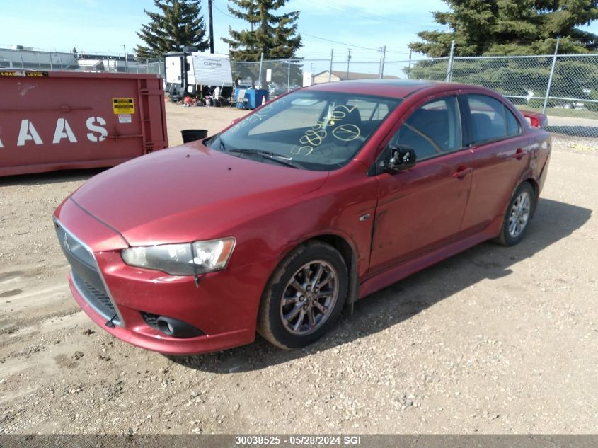 2012 Mitsubishi Lancer Es/Es Sport VIN: JA32U2FU5CU601838 Lot: 30038525