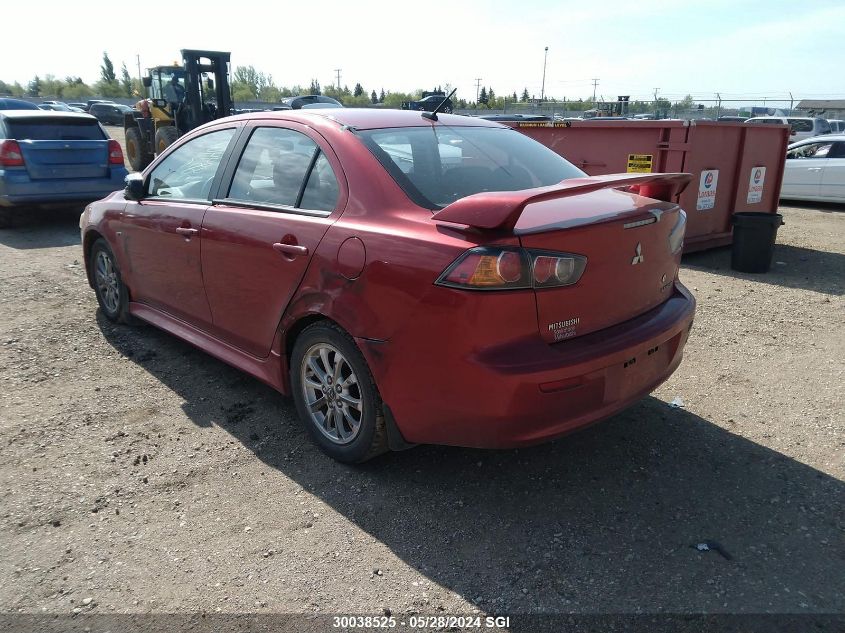 2012 Mitsubishi Lancer Es/Es Sport VIN: JA32U2FU5CU601838 Lot: 30038525