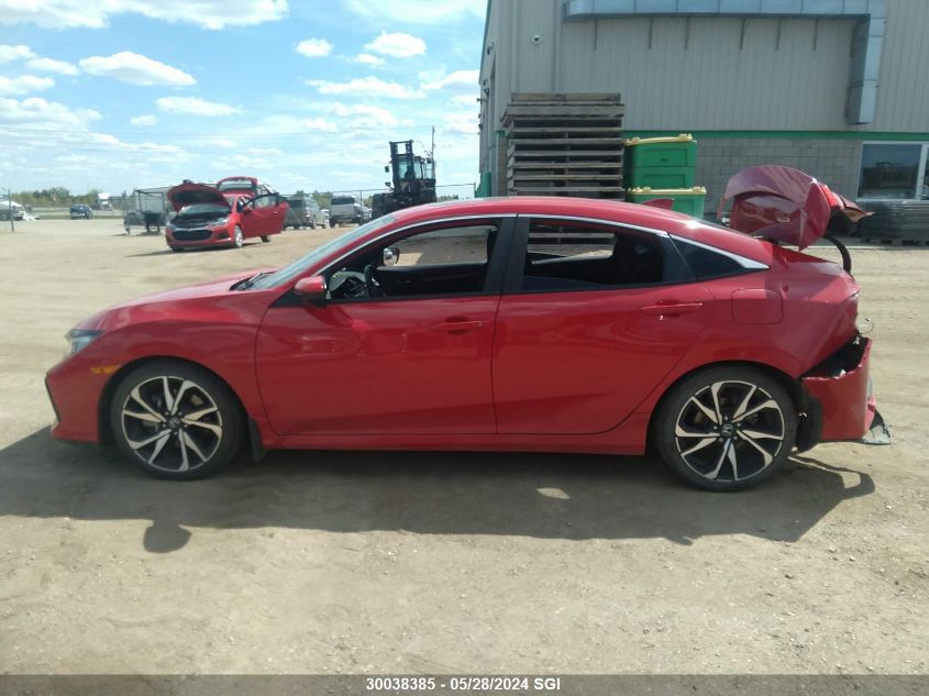 2019 Honda Civic Si VIN: 2HGFC1E51KH200834 Lot: 30038385