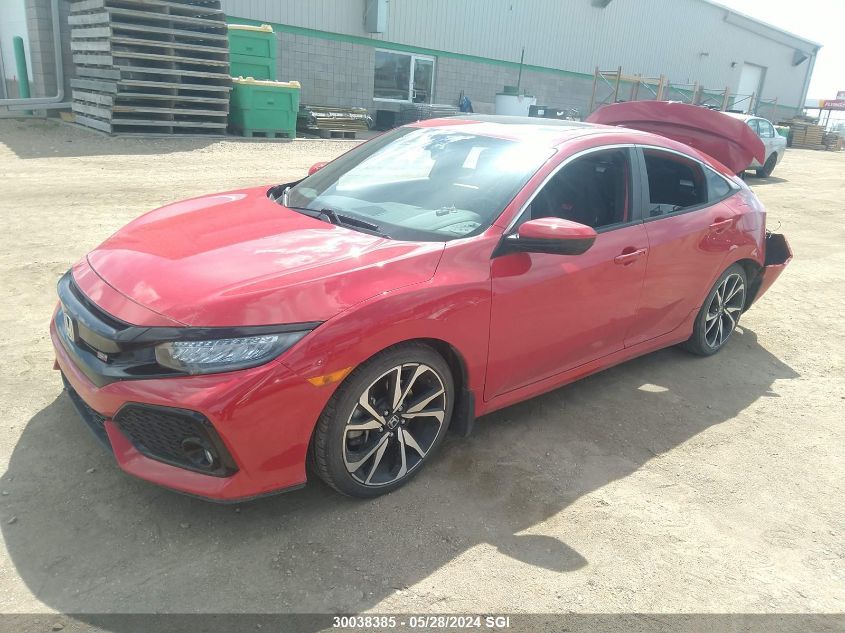 2019 Honda Civic Si VIN: 2HGFC1E51KH200834 Lot: 30038385