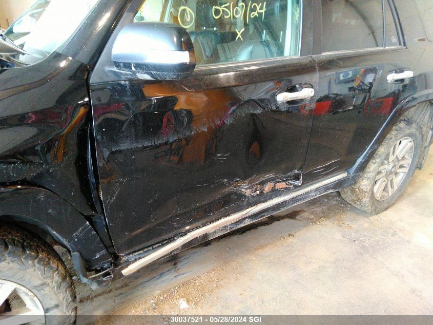 2013 Toyota 4Runner Sr5/Limited/Trail VIN: JTEBU5JR2D5110611 Lot: 30037521