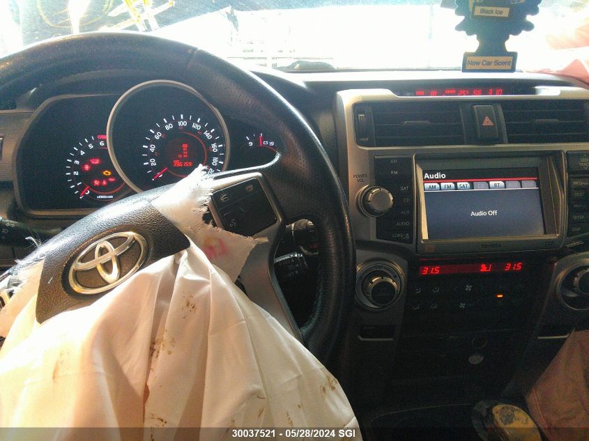 2013 Toyota 4Runner Sr5/Limited/Trail VIN: JTEBU5JR2D5110611 Lot: 30037521