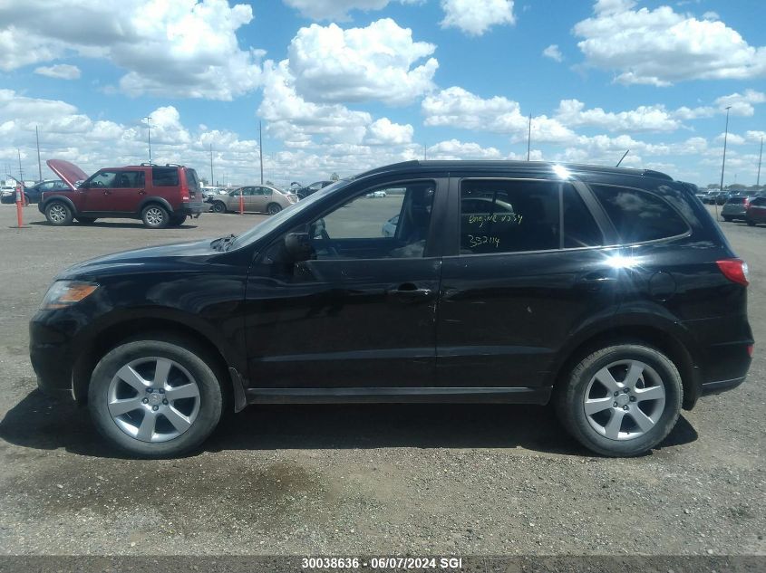 2010 Hyundai Santa Fe Gls VIN: 5NMSGDAGXAH372163 Lot: 30038636