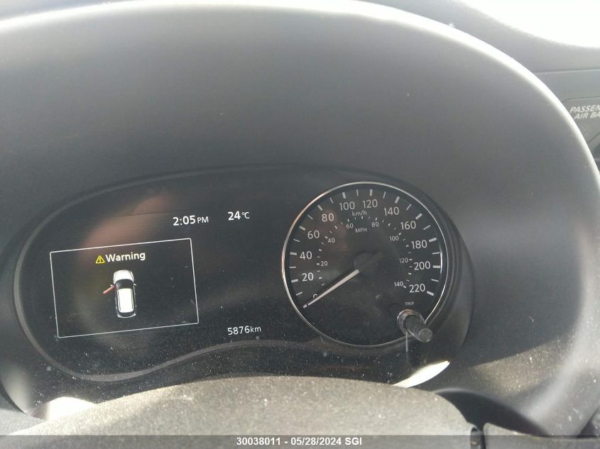 2024 Nissan Kicks Sv VIN: 3N1CP5CVXRL502482 Lot: 30038011