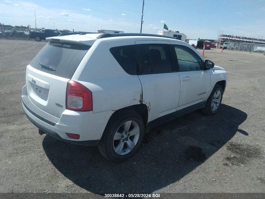 2011 Jeep Compass VIN: 1J4NF4FB2BD164019 Lot: 30038642