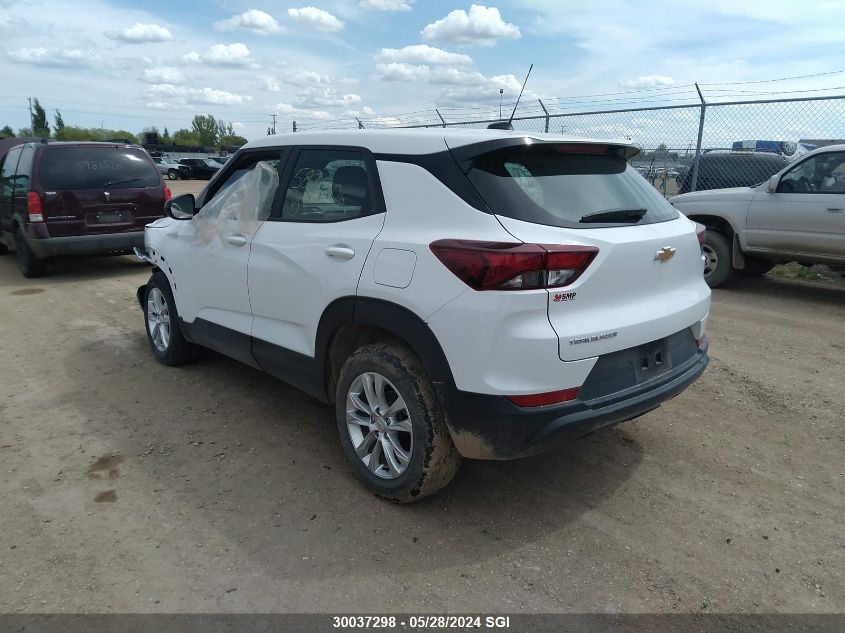 2023 Chevrolet Trailblazer Ls VIN: KL79MMS22PB194592 Lot: 30037298