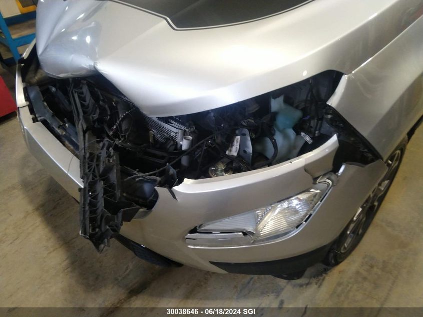2020 Ford Ecosport Ses VIN: MAJ6S3JL0LC383638 Lot: 30038646