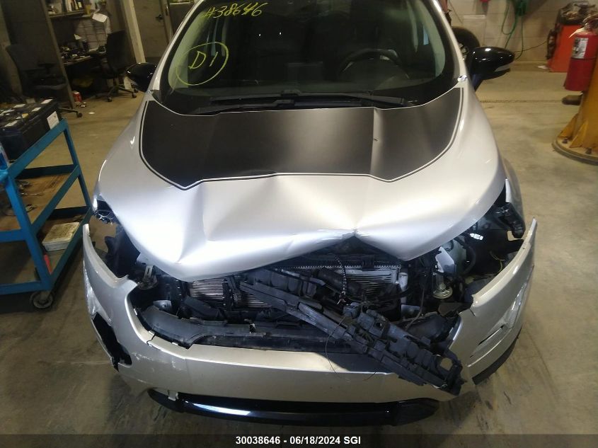 2020 Ford Ecosport Ses VIN: MAJ6S3JL0LC383638 Lot: 30038646
