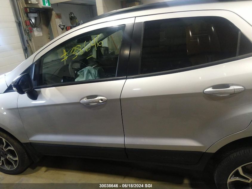 2020 Ford Ecosport Ses VIN: MAJ6S3JL0LC383638 Lot: 30038646
